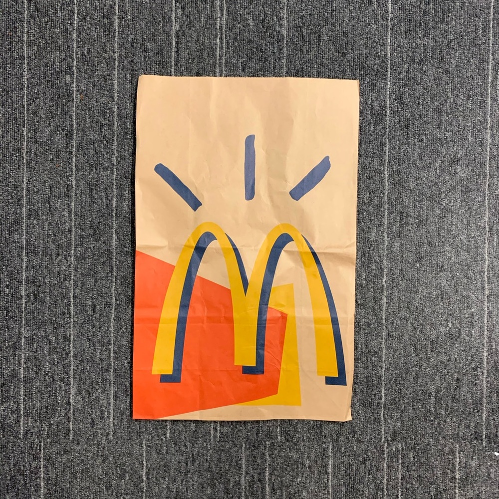 Travis Scott McDonalds Cactus Jack Bag